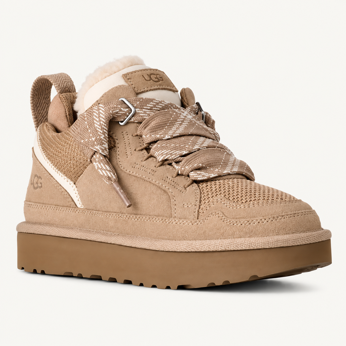 Baskets d’hiver en daim