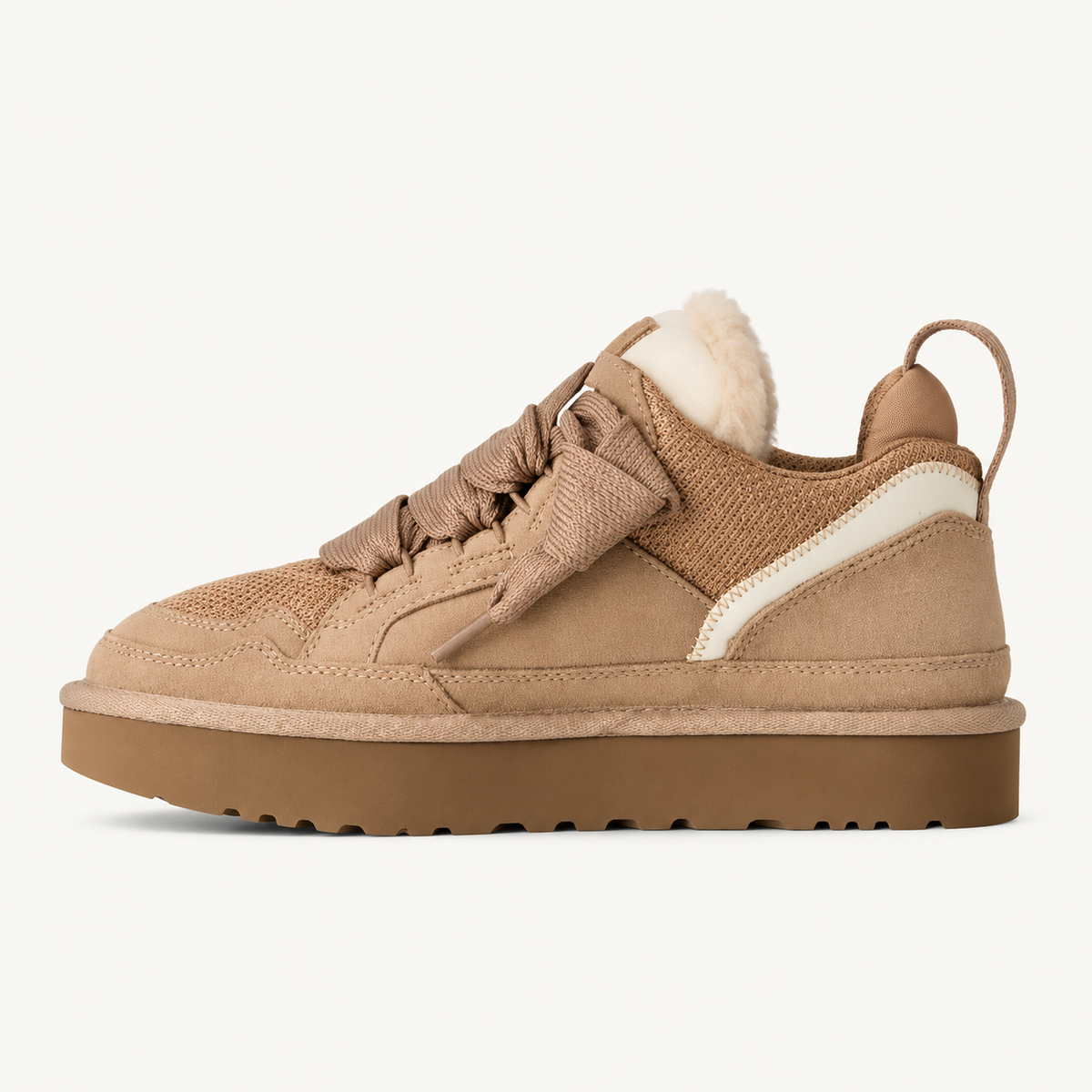 Baskets d’hiver en daim