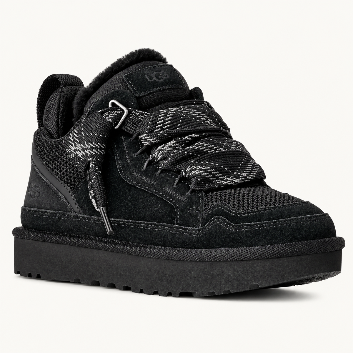Baskets d’hiver en daim