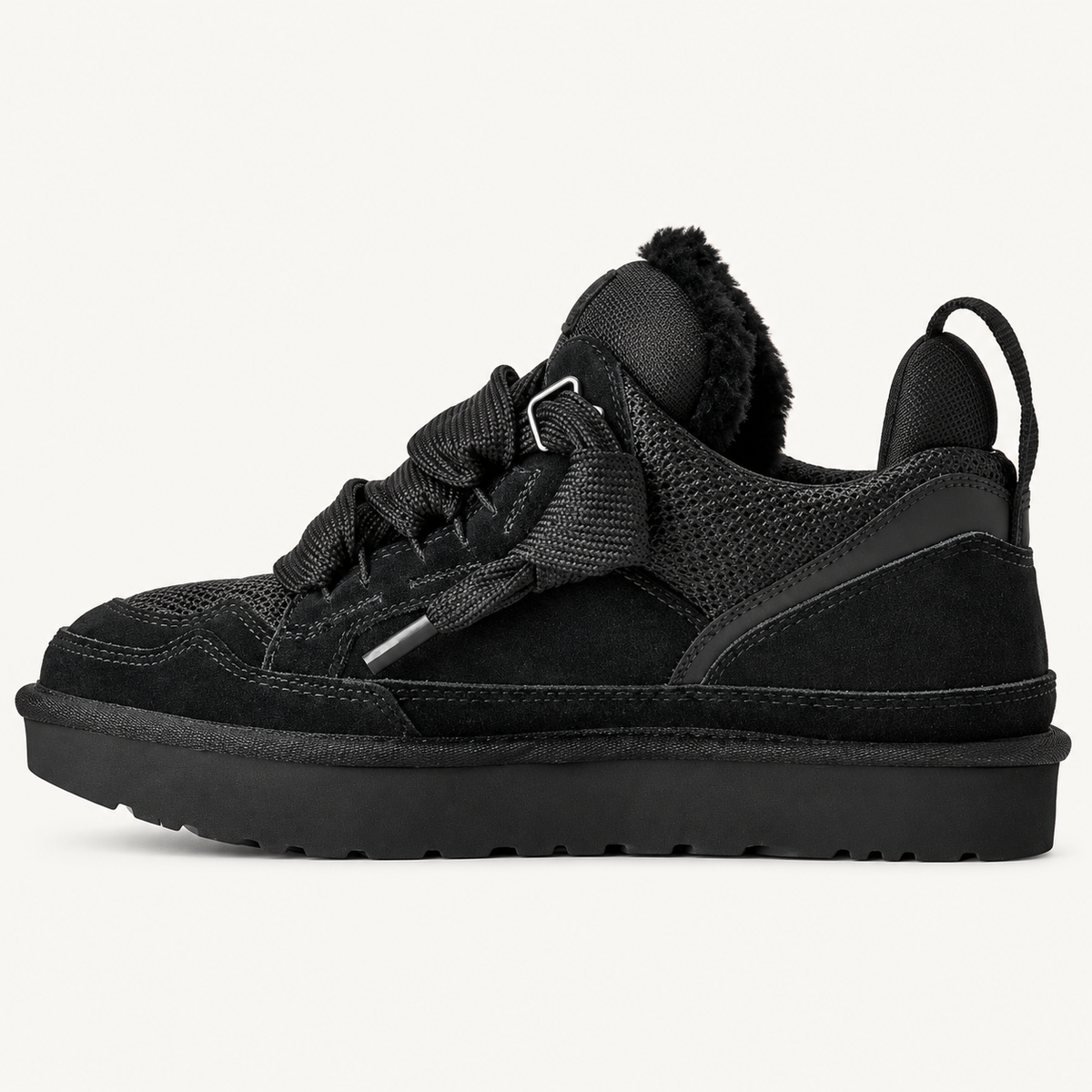 Baskets d’hiver en daim